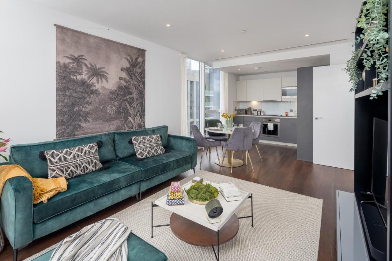 Luxurious Spacious 2Bed Suites Skyline River Views By Canary Wharf London Ngoại thất bức ảnh