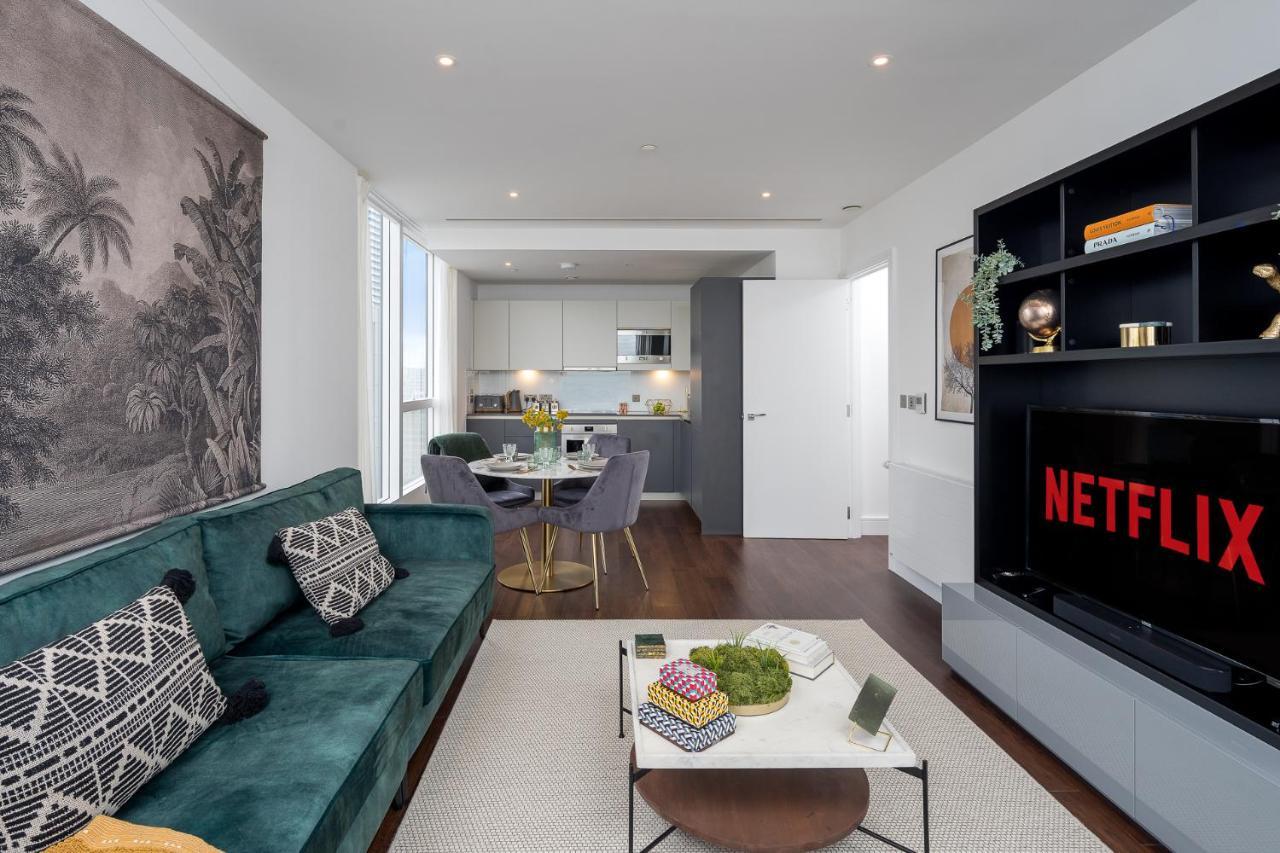 Luxurious Spacious 2Bed Suites Skyline River Views By Canary Wharf London Ngoại thất bức ảnh