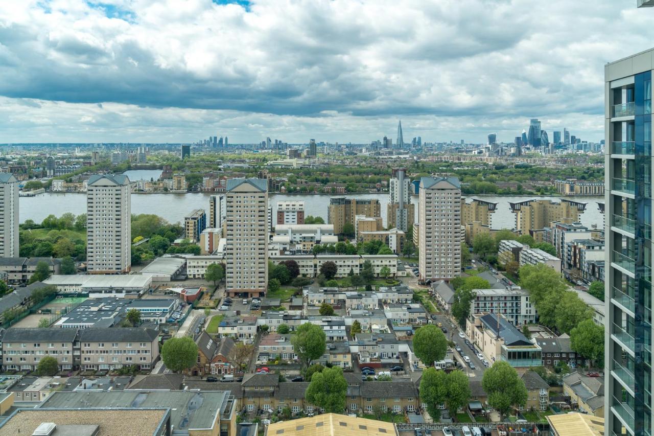 Luxurious Spacious 2Bed Suites Skyline River Views By Canary Wharf London Ngoại thất bức ảnh